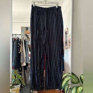 Lauren Ralph Lauren drawstring pinstripe pants